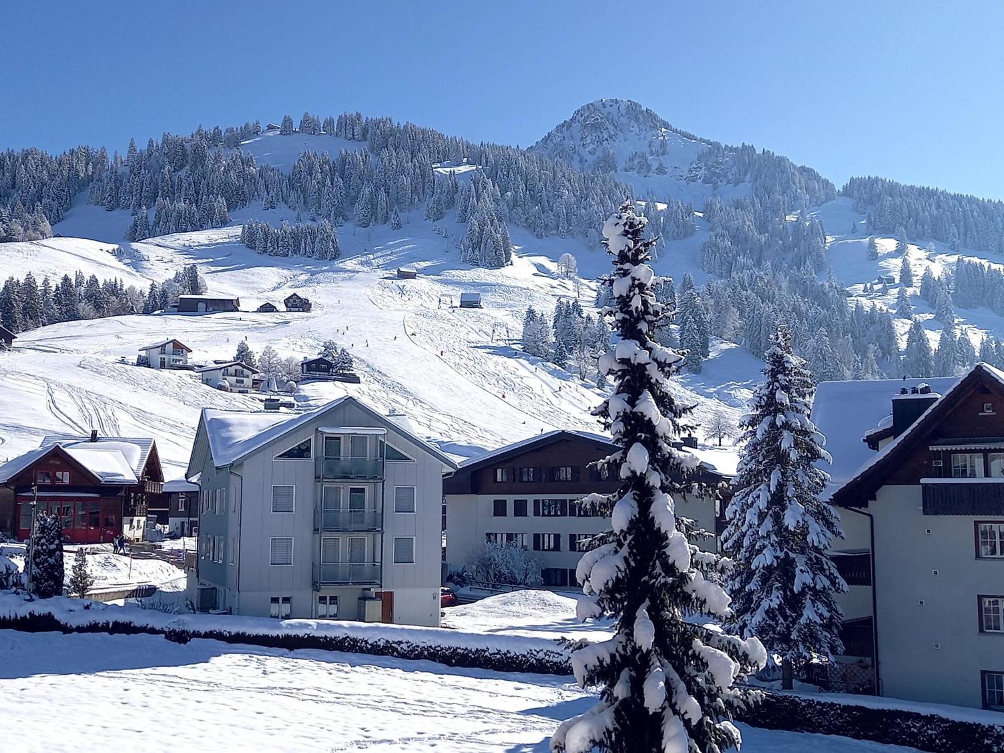 Appartamento Hueslermatte 1 Oberiberg Esterno foto